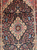 27068-Sarough Hand-Knotted/Handmade Persian Rug/Carpet Traditional Authentic/ Size: 12'2"x 2'4"