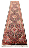 27069-Sarough Hand-Knotted/Handmade Persian Rug/Carpet Traditional Authentic/ Size: 12'2"x 2'5"