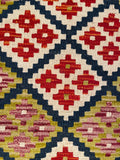 26067- Kelim Hand-Woven/Flat Weaved/Handmade Afghan /Carpet Tribal/Nomadic Authentic/Size: 2'11" x 2'0"