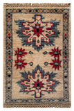 26684 -  Hand-knotted Contemporary Chobi Ziegler /Modern Carpet/Rug / Size: 2'0" x1'3"
