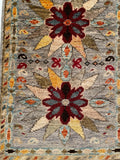 26658 - Chobi Hand-Knotted/Handmade Afghan Tribal/Nomadic Authentic/Size: 2'0" x 1'3"