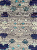 26326-Chobi Ziegler Hand-Knotted/Handmade Afghan Rug/Carpet Modern Authentic/Size: 2'0" x 1'3"