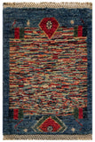 26688 -  Hand-knotted Contemporary Chobi Ziegler /Modern Carpet/Rug / Size: 2'0" x1'3"