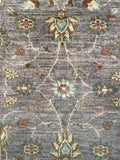 26306-Chobi Ziegler Hand-Knotted/Handmade Afghan Rug/Carpet Modern Authentic/Size: 3'1" x 2'0"