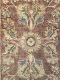 26312-Chobi Ziegler Hand-Knotted/Handmade Afghan Rug/Carpet Modern Authentic/Size: 2'9" x 1'9"