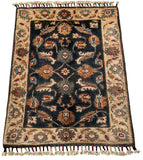 26308-Chobi Ziegler Hand-Knotted/Handmade Afghan Rug/Carpet Modern Authentic/Size: 2'7" x 2'1"