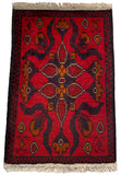 26209 - Khal Mohammad Afghan Hand-Knotted Authentic/Traditional/Rug/Size: 2'0" x 1'3"