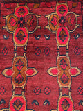 26453 - Khal Mohammad Afghan Hand-Knotted Authentic/Traditional/Rug/Size: 2'1" x 1'4"