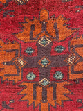 26201 - Khal Mohammad Afghan Hand-Knotted Authentic/Traditional/Rug/Size: 2'1" x 1'5"