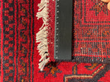 26591 - Khal Mohammad Afghan Hand-Knotted Authentic/Traditional/Rug/Size: 2'0" x 1'3"