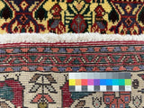 26869- Shiraz Persian Hand-weaved Antique Authentic/Traditional Nomadic/Tribal / Size: 5'0" x 3'4"