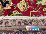 26873- Tabriz Persian Hand-knotted Carpet Authentic/Traditional Carpet/Rug/Size: 9'7" x 6'7"