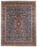 26870- Tabriz Persian Hand-knotted Carpet Authentic/Traditional Carpet/Rug/Size: 12'3" x 9'7"