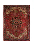 22364 - Heriz Hand-Knotted/Handmade Persian Rug/Carpet Traditional/Authentic/Size: 12'4" x 9'11"