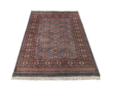 25104- Jaldar Hand-knotted/Handmade Pakistani Rug/Carpet Traditional Authentic/Size/: 6'0" x 4'1"