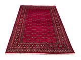 25259-Bokhara Hand-Knotted/Handmade Pakistani Rug/Carpet Tribal/Nomadic Authentic/ Size: 7'4" x 5'2"