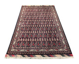 22583-Sarough Hand-Knotted/Handmade Persian Rug/Carpet Traditional Authentic/ Size: 9'6"x 6'7"