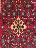 25468-Hamadan Hand-Knotted/Handmade Persian Rug/Carpet Traditional Authentic/ Size: 5'9" x 2'4"