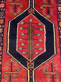 25540-Hamadan Hand-Knotted/Handmade Persian Rug/Carpet Traditional Authentic/ Size: 10'1" x 2'7"