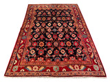 25445-Hamadan Hand-Knotted/Handmade Persian Rug/Carpet Traditional Authentic/ Size: 7'1" x 4'5"