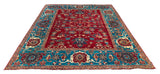 26126-Royal Chobi Ziegler Hand-knotted/Handmade Afghan Rug/Carpet Traditional Authentic/ Size: 9'9" x 7'9"