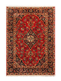 22952 - Kashan Handmade/Hand-Knotted Persian Rug/Traditional/Carpet Authentic/Size: 4'7" x 3'3"