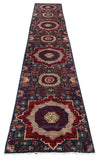 26117-Royal Chobi Ziegler Hand-knotted/Handmade Afghan Rug/Carpet Traditional Authentic/ Size: 15'7" x 2'5"