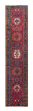 25359- Hamadan Hand-Knotted/Handmade Persian Rug/Carpet Traditional Authentic Size: 12'9" x 2'9"