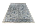 24622- Royal Vasighi Hand-Knotted/Handmade Indian Rug/Carpet Modern Authentic / Size: 11'8" x 8'9"