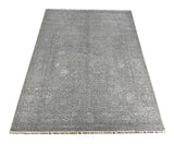 24561- Royal Vasighi Hand-Knotted/Handmade Indian Rug/Carpet Modern Authentic / Size: 7'9" x 5'0"