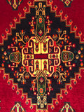 23876-Ghashgai Hand-Knotted/Handmade Persian Rug/Carpet Tribal/ Nomadic/Authentic/ Size: 2'0" x 2'0"