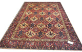 20354 - Bakhtiar Hand-Knotted/Handmade Persian Rug/Carpet Traditional Authentic/ Size :10'1" x 6'8"