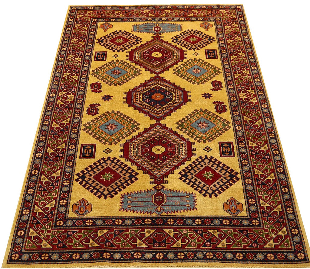 18034 Chobi Ziegler Hand Knotted Handmade Afghan Rug Carpet Tribal