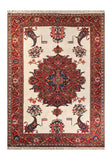 23897 - Bakhtiar Hand-Knotted/Handmade Persian Rug/Carpet Traditional Authentic / Size: 9'10" x 6'7"